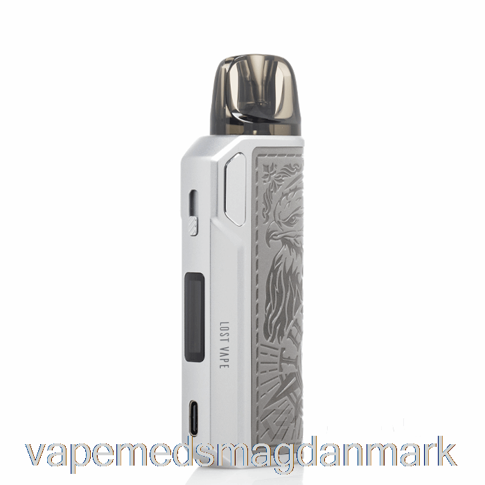 Vape Uden Nikotin Lost Vape Thelema Elite 40 Pod Kit Eagle Grey